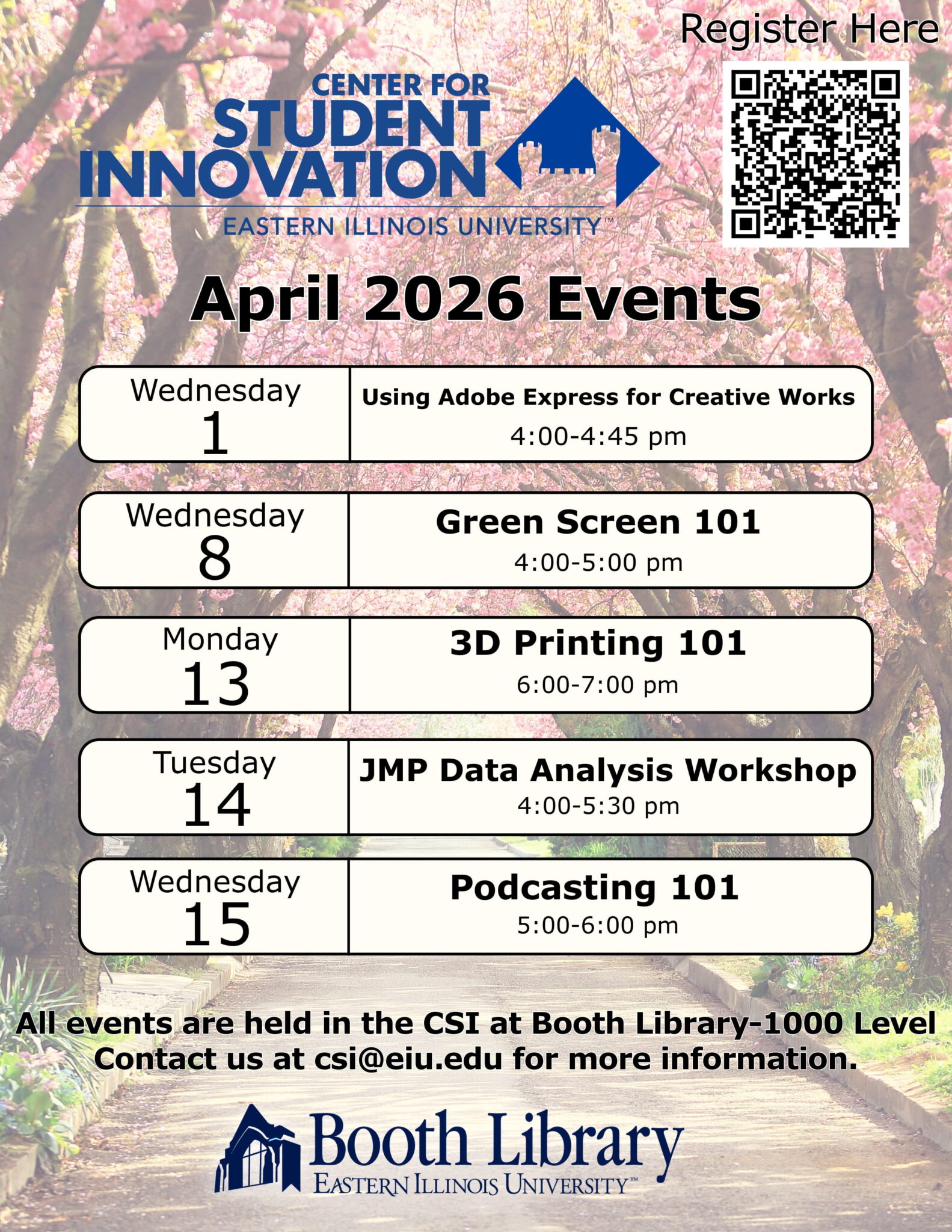 Eiu Library Booth Library News